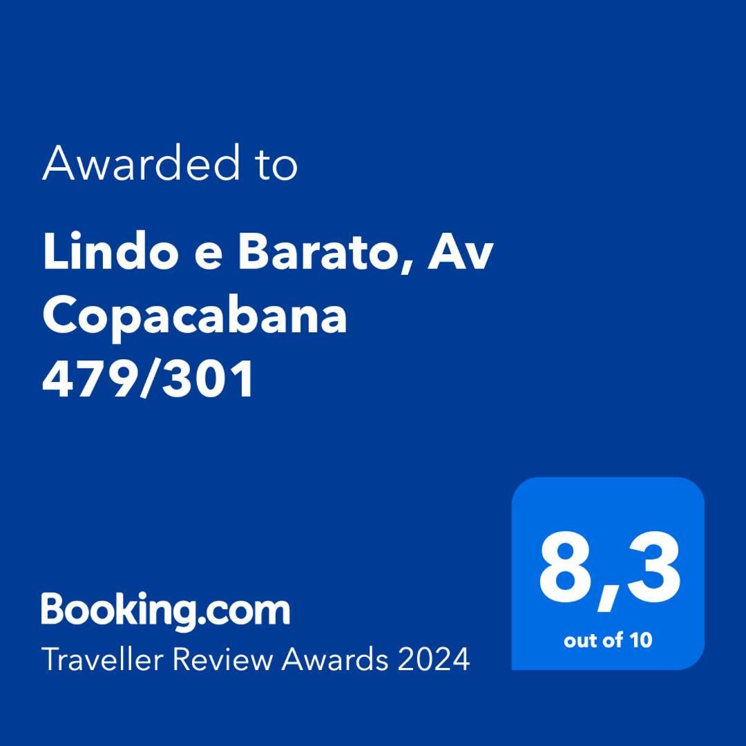 Lindo E Barato, Av Copacabana 479/301 Ρίο ντε Τζανέιρο Εξωτερικό φωτογραφία